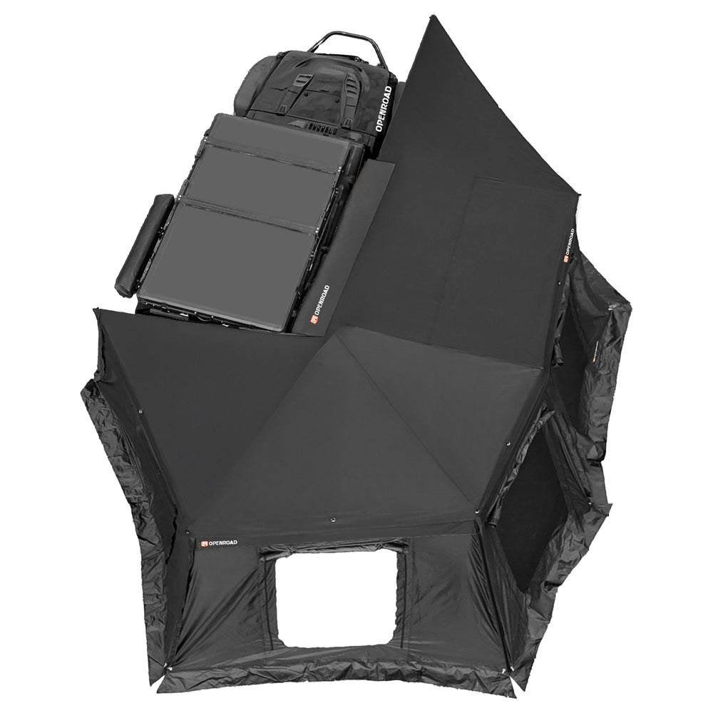OPENROAD 270 Degree Awning Plus Sidewalls Openroad4wd Sidewalls with Passenger Awning