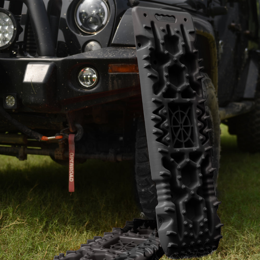 OPENROAD 4 Generation Off-Road Traction Boards (2pcs) | Black Openroad4wd