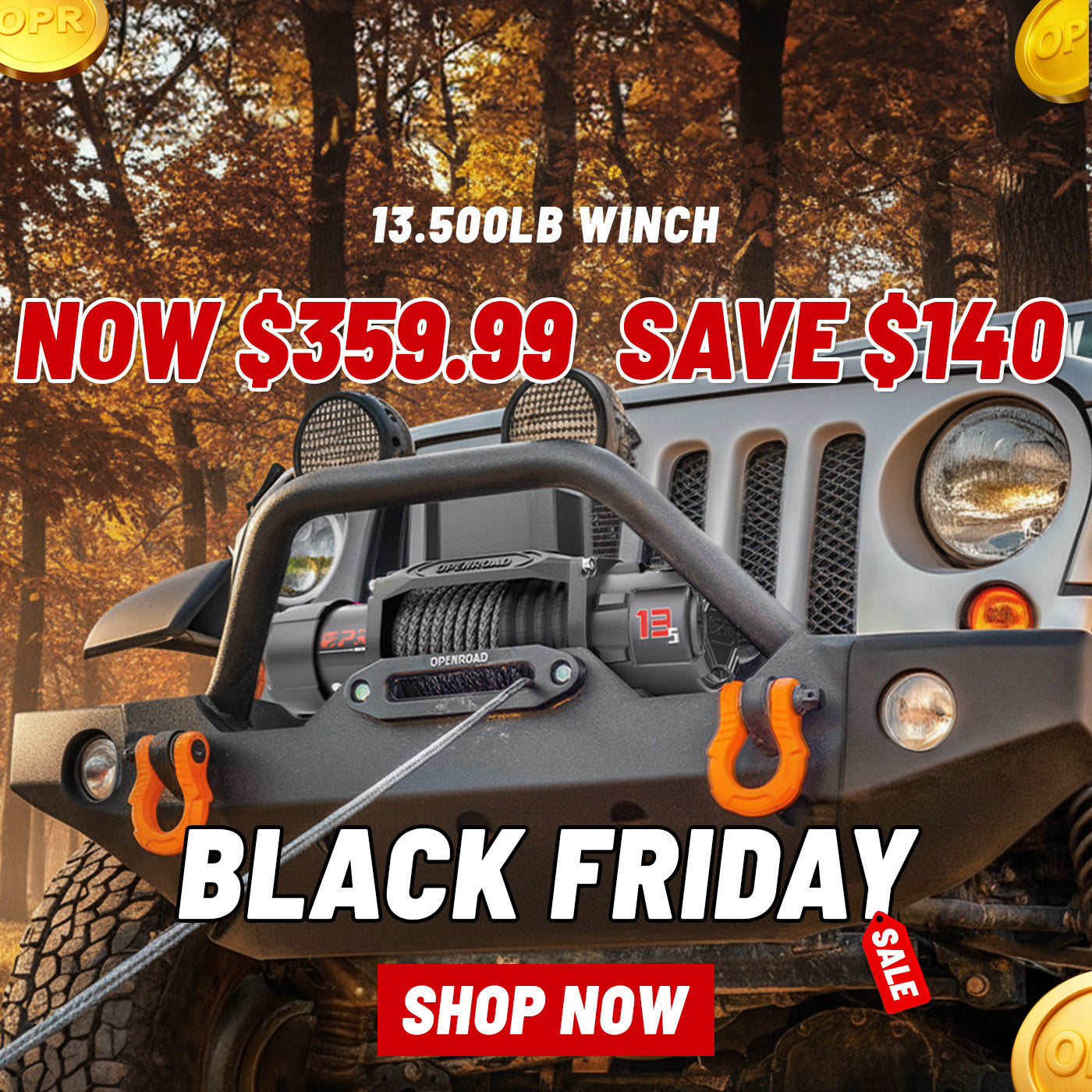 black friday sale  winch