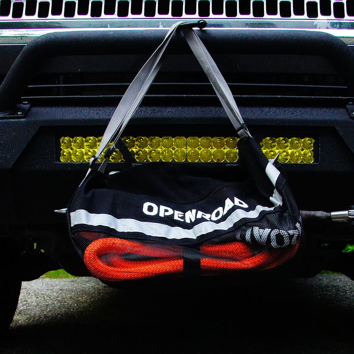 OPENROAD 1" x30' Kinetic Recovery Tow Rope (36,000lbs) Recovery Straps OPENROAD
