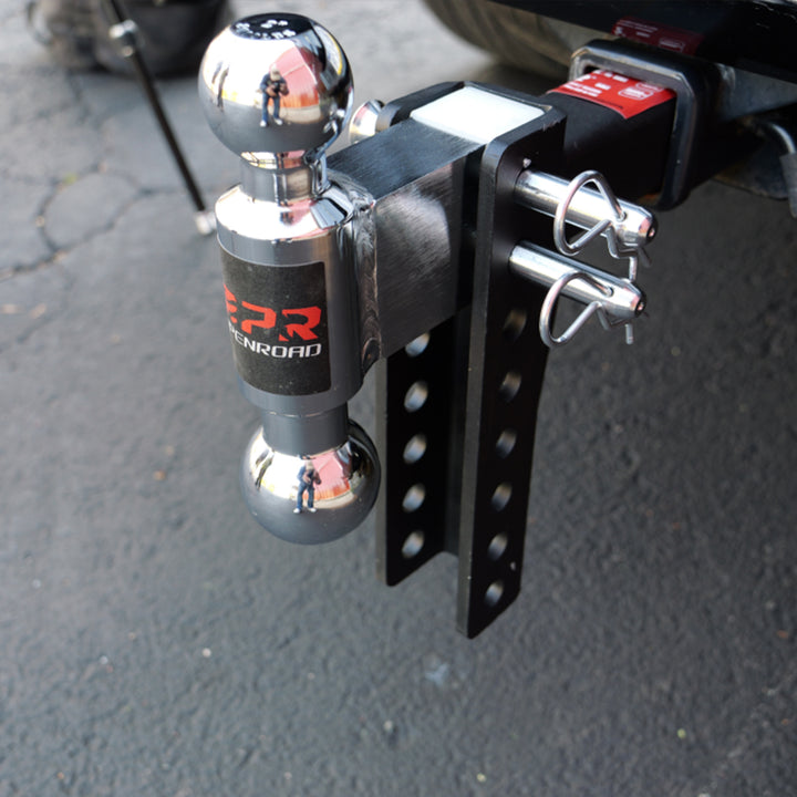 OPENROAD  10'' Adjustable Trailer Hitch for 2" Receiver  openroad4wd.com