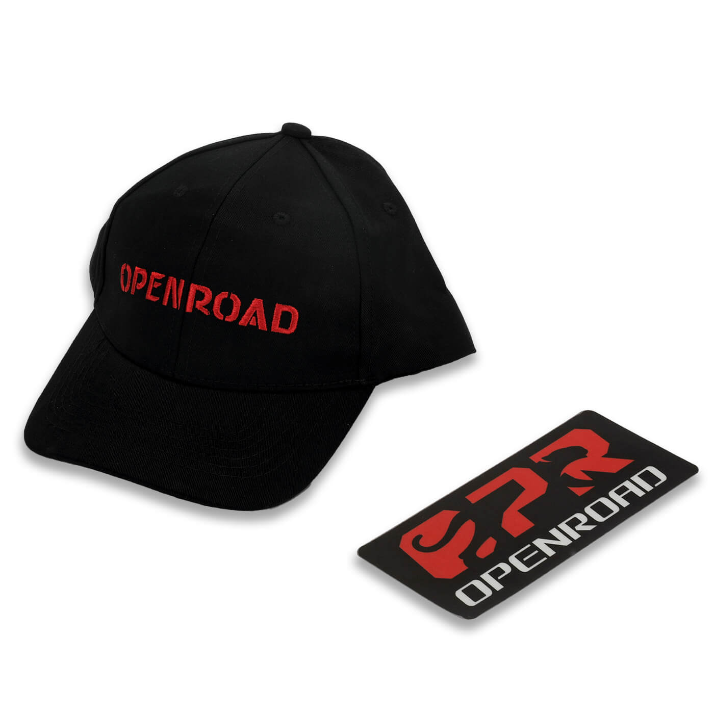 OPENROAD Hat & Fan Sticker  openroad4wd.com   