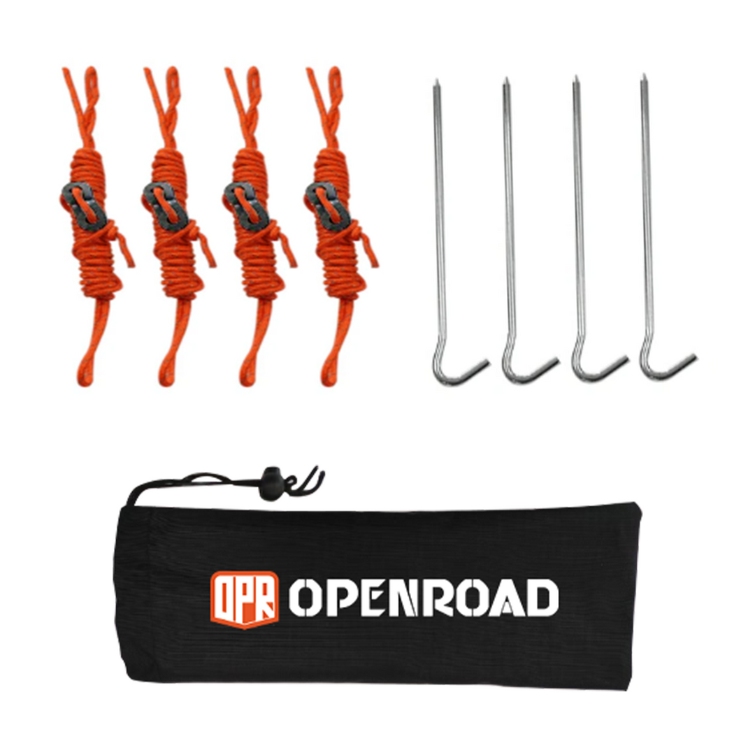 Awning Side Walls Rope and Nail openroad4wd.com
