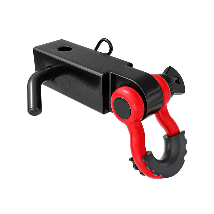 2" Universal Shackle Hitch Receiver with 3/4'' D Ring Shackle Openroad4wd