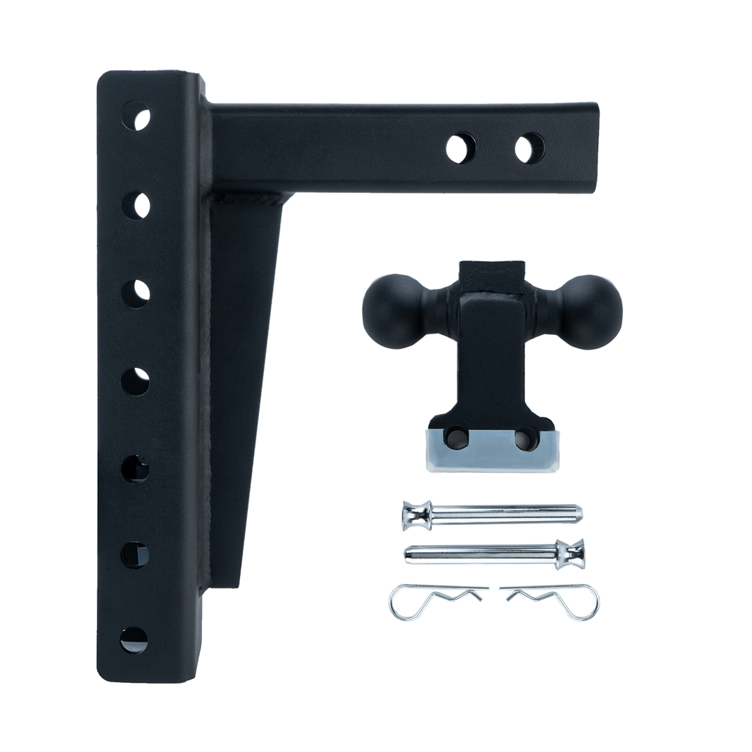 2.0" Heavy Duty  10" Adjustable  Trailer Hitch  openroad4wd.com