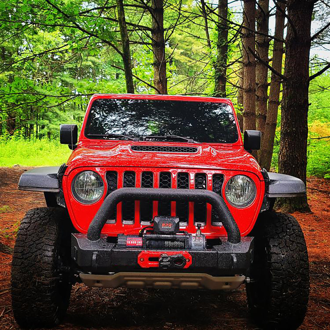 OPENROAD 13,000 lbs Winch with Synthetic Rope - Panther Series 2s winch OPENROAD