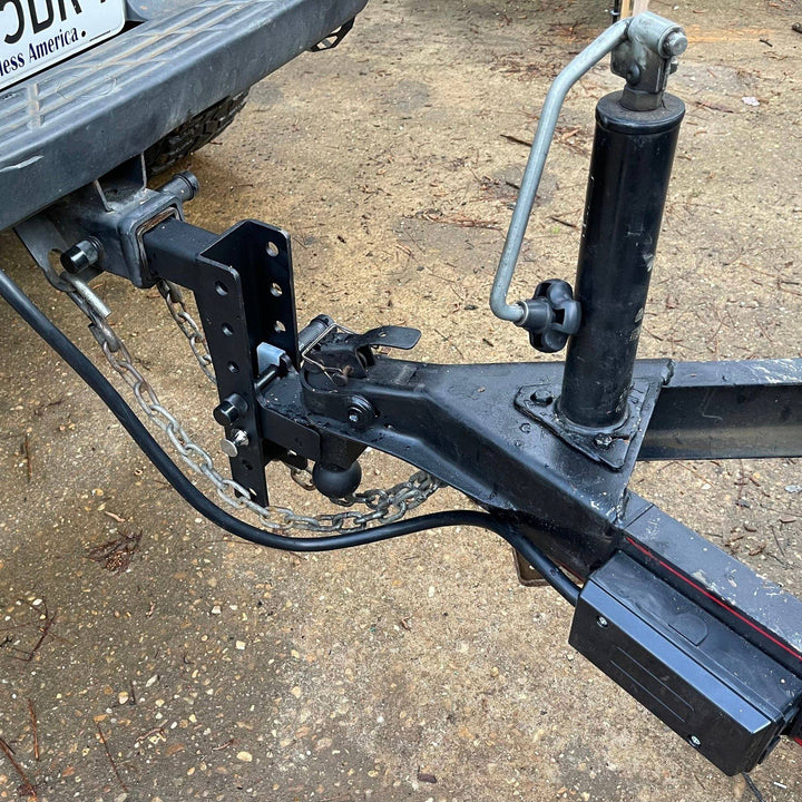 2.0" Heavy Duty  10" Adjustable  Trailer Hitch  openroad4wd.com