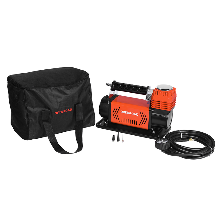 OPENROAD 12V Portable Inflator Air Compressor Heavy Duty, 5.65CFM Truck Tires Inflator, Offroad Air Compressor Kit for Car Tires 150PSI Air Compressor OPENROAD