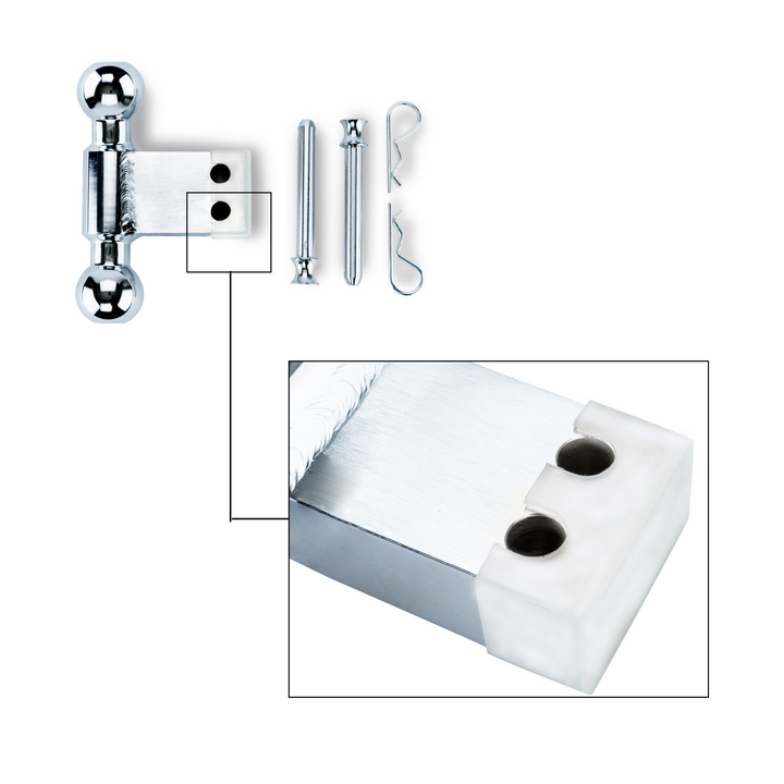 OPENROAD  10'' Adjustable Trailer Hitch for 2" Receiver  openroad4wd.com