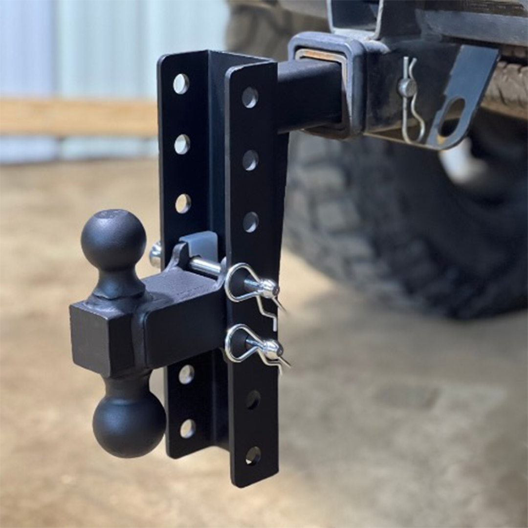 2.0" Heavy Duty  10" Adjustable  Trailer Hitch  openroad4wd.com