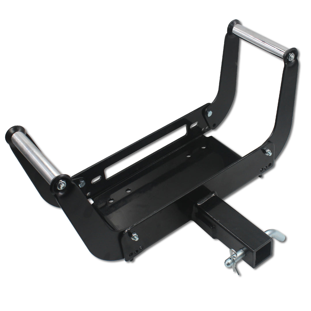 OPENROAD 2 Inches 15,000 lbs Capacity Winch Mount Receiver Hitch Winch Mounting Plate winch bracket OPENROAD