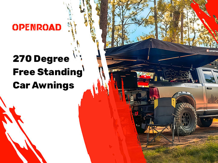 270 Degree Free Standing Car Awnings