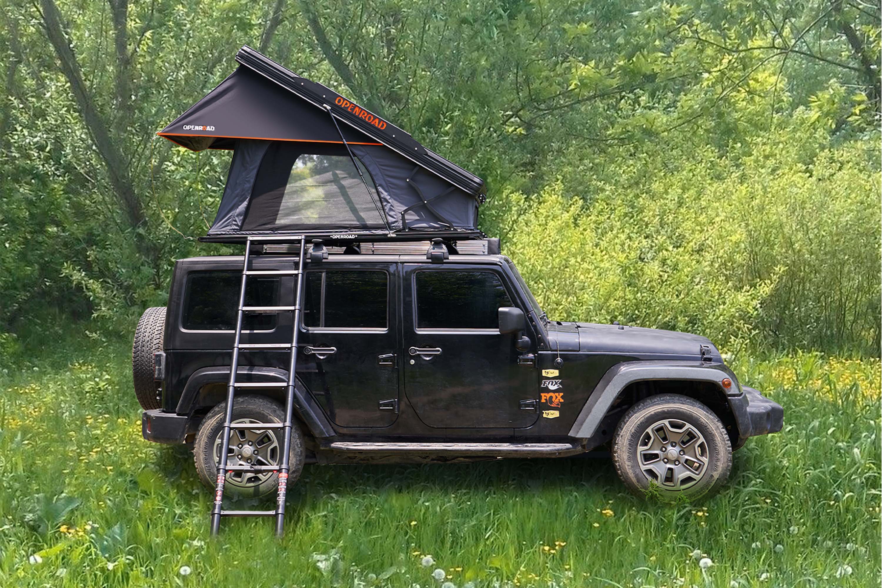 Unveiling the OpenRoad Hard Shell Roof Tent: PeakRoof Series - Elevating Your Camping Experience