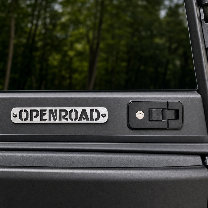 OPENROAD Sliding Glass Side Truck Cap for Jeep Gladiator 2019-2026 Openroad4wd