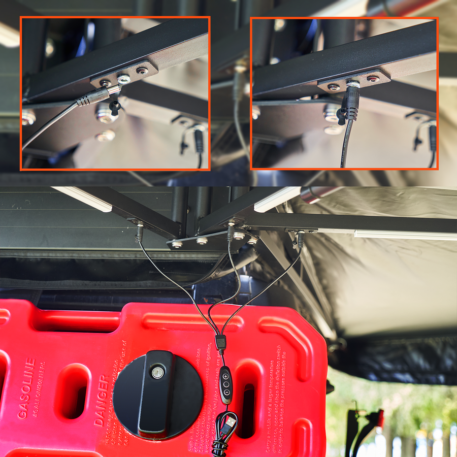 OPENROAD 270 DEGREE FREESTANDING BATWING AWNING