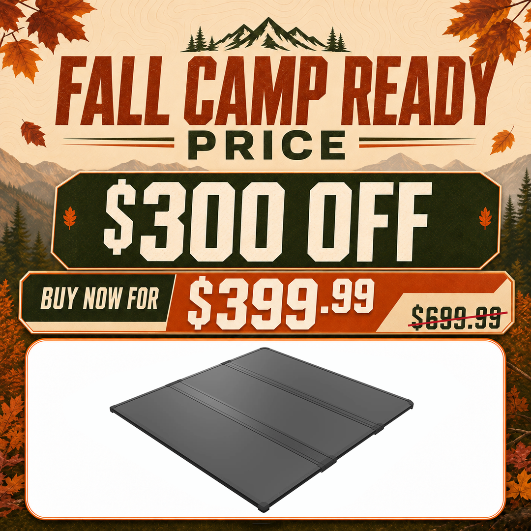 OPENROAD Aluminum folding Tonneau Cover