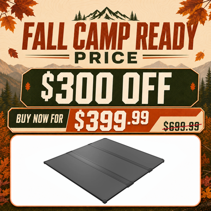 OPENROAD Aluminum folding Tonneau Cover