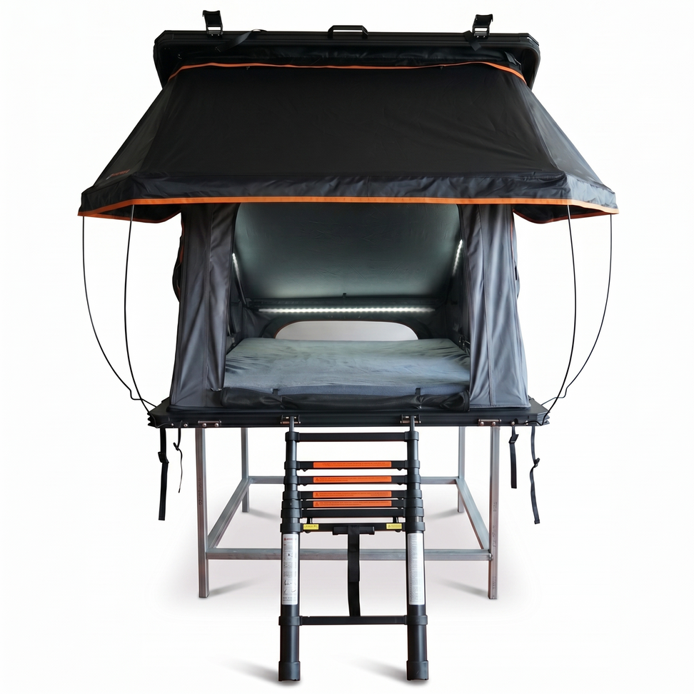 OPENROAD Aluminum Hard Shell Roof Top Tent-PeakRoof LT V2 Series openroad4wd.com
