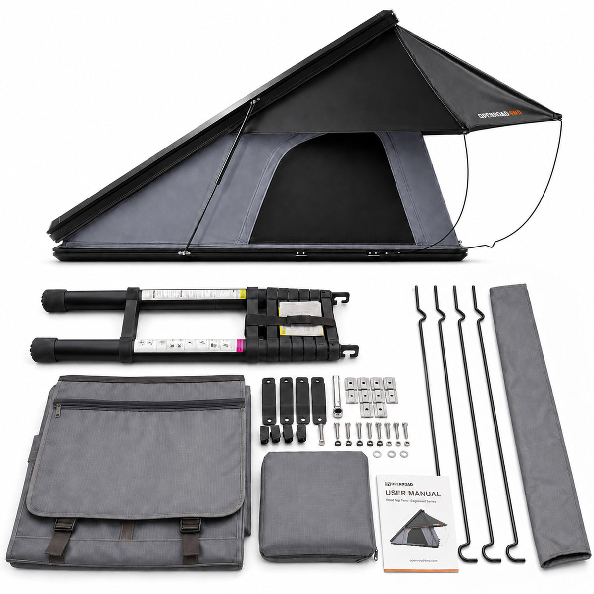 Included accessories overview