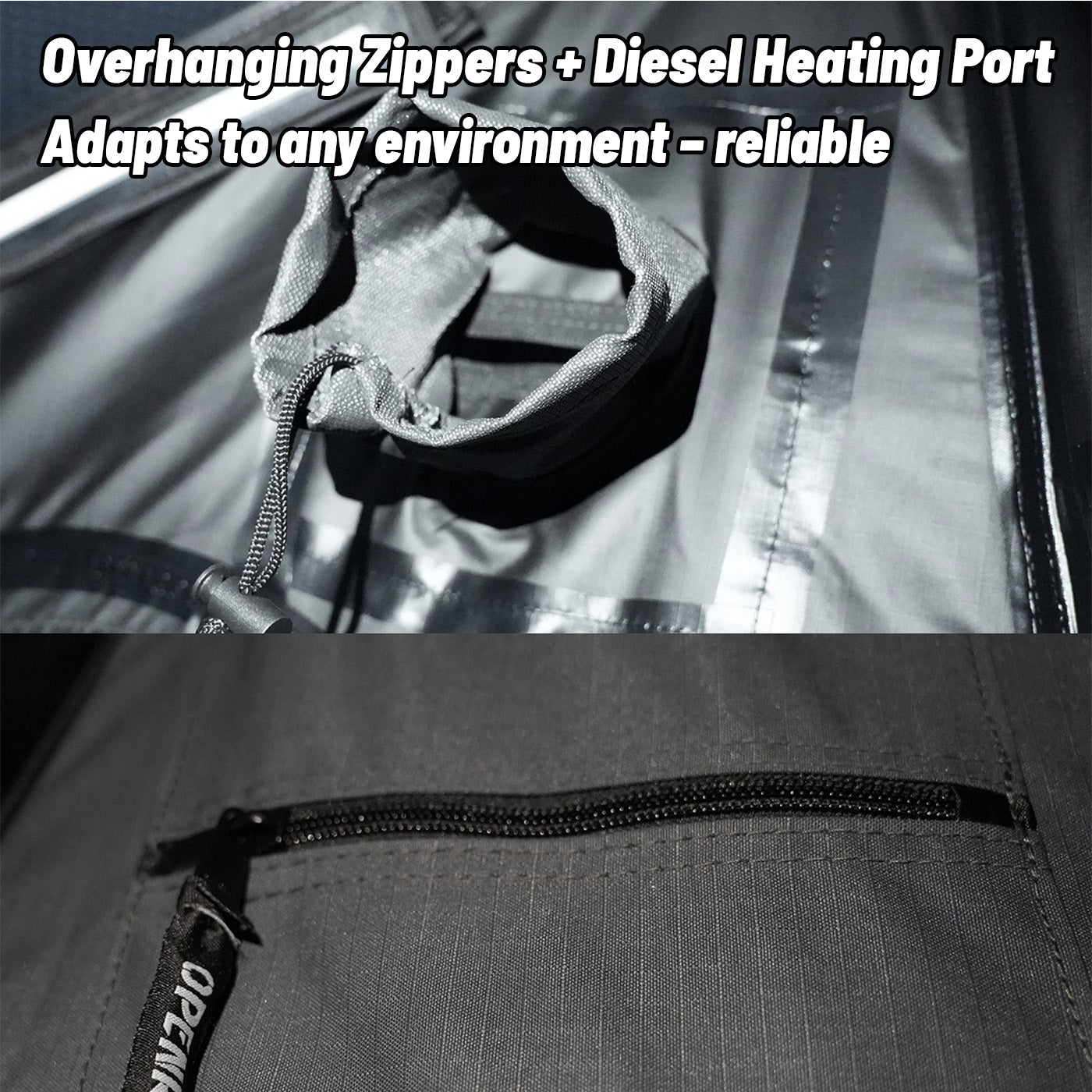 OPENROAD Aluminum Hard Shell Roof Top Tent-PeakRoof LT Series