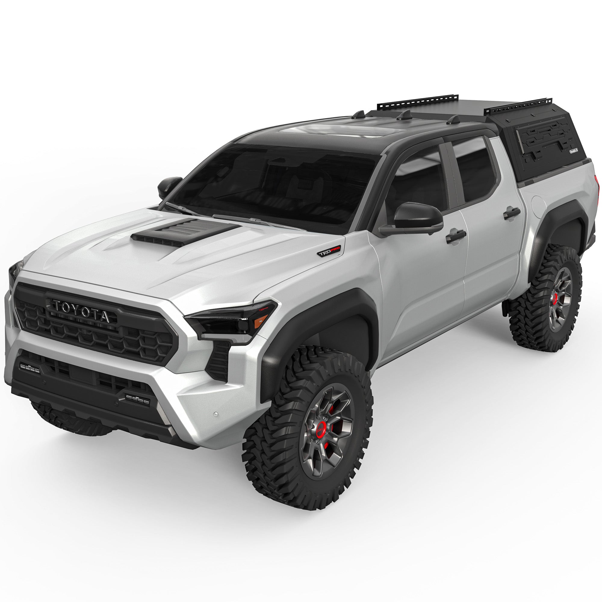 OPENROAD Aluminum Truck Cap for Toyota Tacoma (2024-2026) – 6ft Bed Openroad4wd