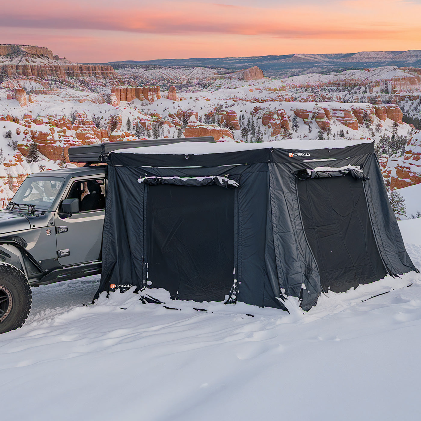 OPENROAD 270 Free Standing Awning for Camping awnings openroad4wd.com