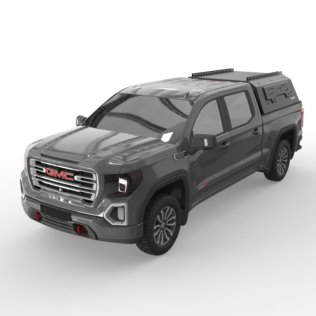 OPENROAD Aluminum Truck Cap for GMC Sierra 1500 (2019-2026)-5.8 ft Bed Openroad4wd