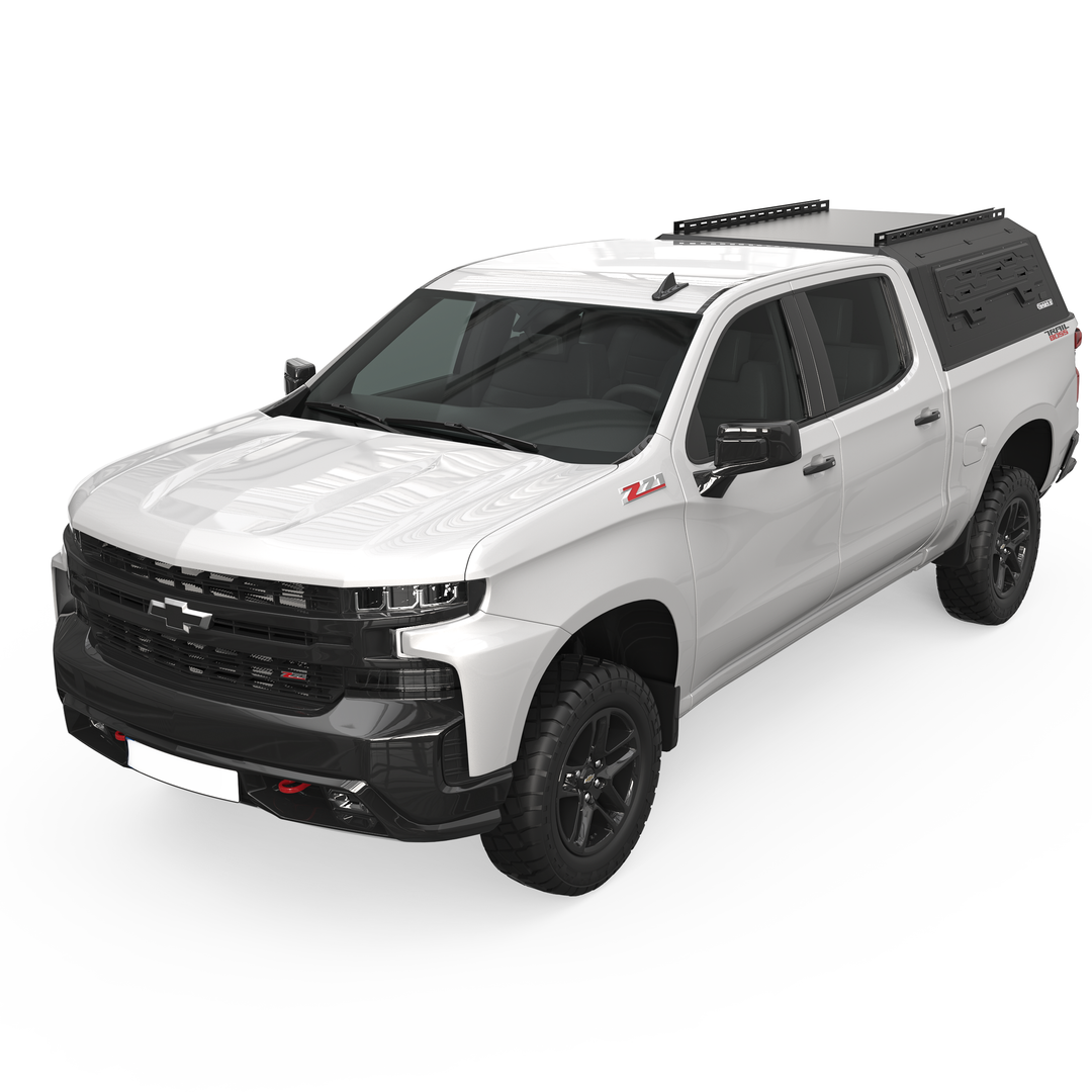 OPENROAD Aluminum Truck Cap for Chevrolet Silverado 1500 (2019-2026) Openroad4wd