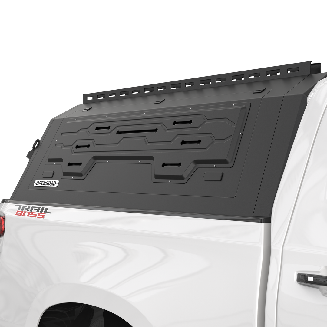 OPENROAD Aluminum Truck Cap for Chevrolet Silverado 1500 (2019-2026) Openroad4wd