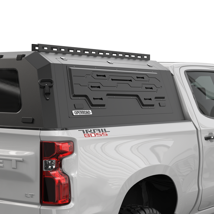 OPENROAD Aluminum Truck Cap for Chevrolet Silverado 1500 (2019-2026) Openroad4wd
