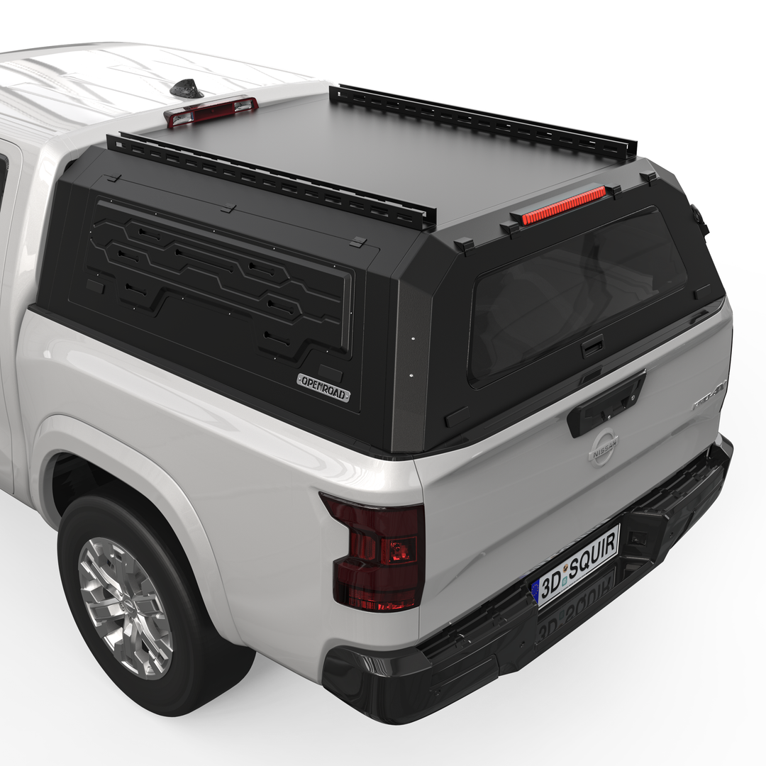 OPENROAD Aluminum Truck Cap for Nissan Frontier (2022-2026) Openroad4wd