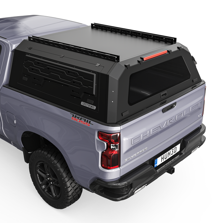 OPENROAD Aluminum Truck Cap for Chevrolet Silverado 1500 (2019-2026)