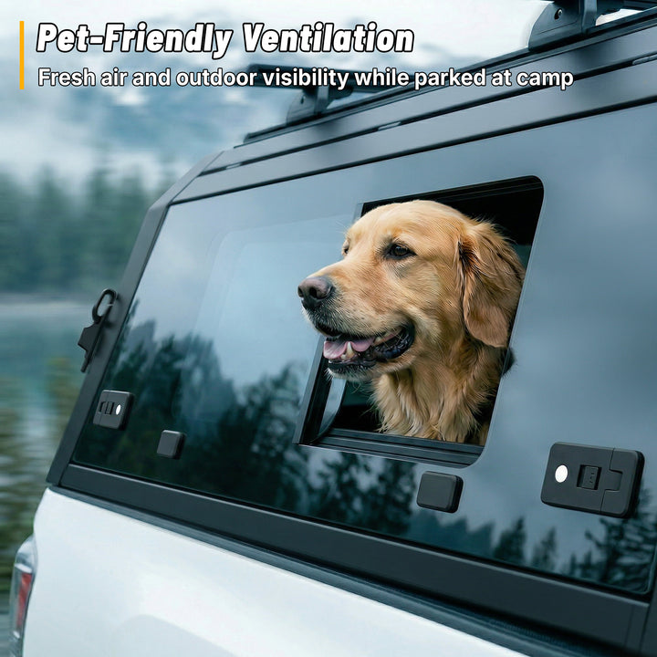 OPENROAD Truck Cap – Sliding Glass Side Series Openroad4wd