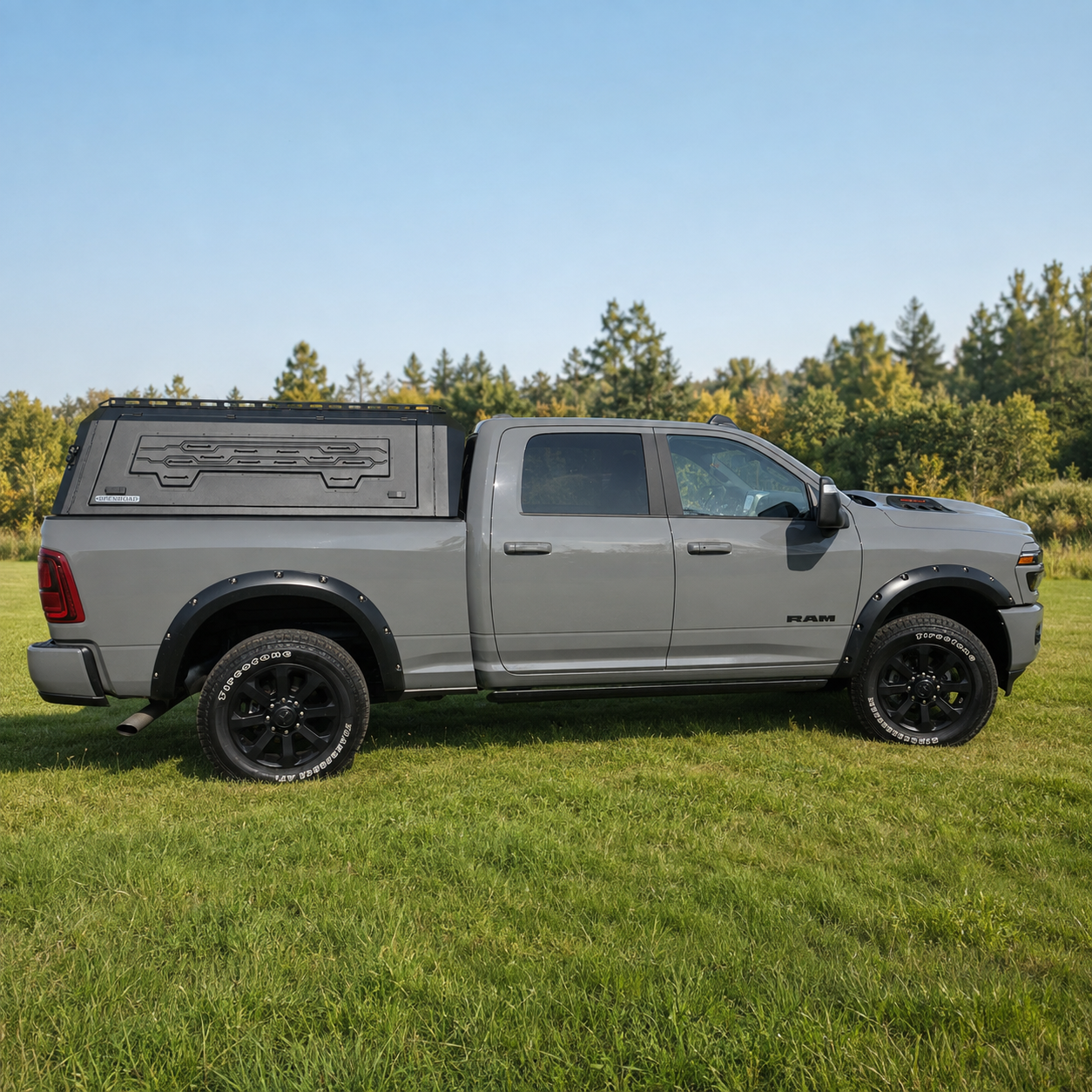 OPENROAD Aluminum Truck Cap for RAM 2500(2019-2026) – 6.4ft Bed Openroad4wd