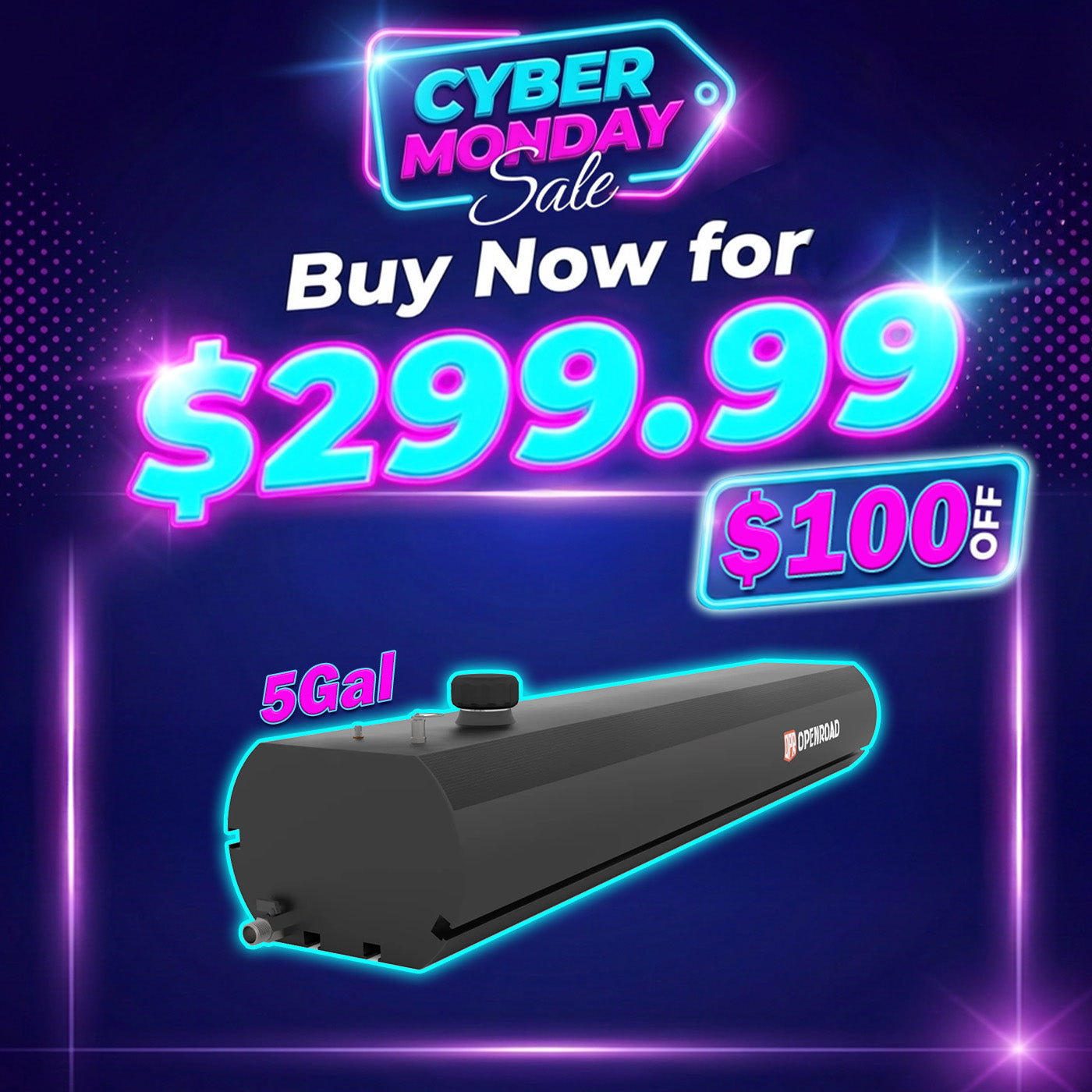 OPENROAD Pressurized Water Tank  for Camping Shower