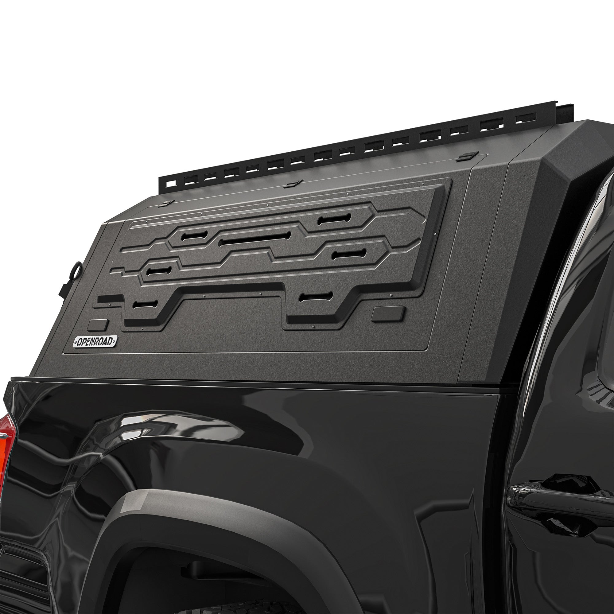 OPENROAD Aluminum Truck Cap for Toyota Tacoma (2016-2023) – 6ft Bed Openroad4wd