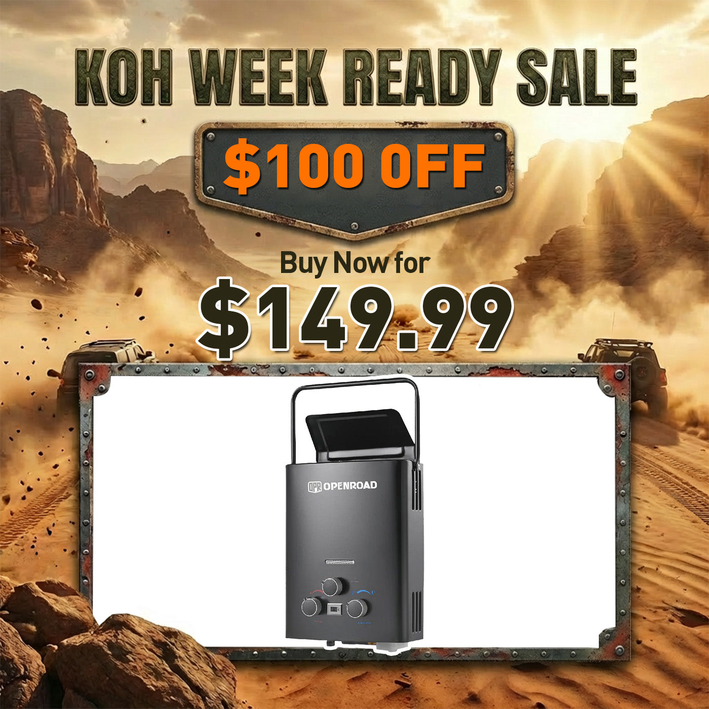 OPENROAD Water Heater