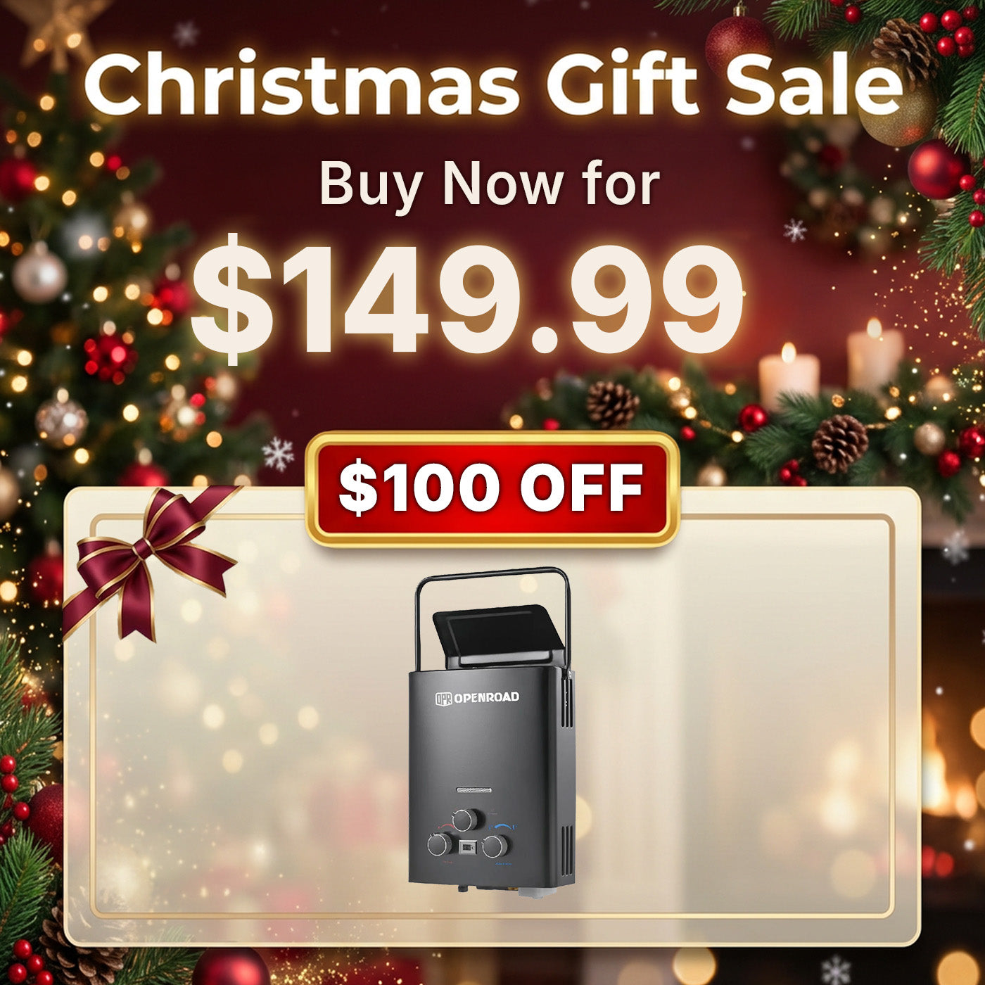 OPENROAD Water Heater Openroad4wd