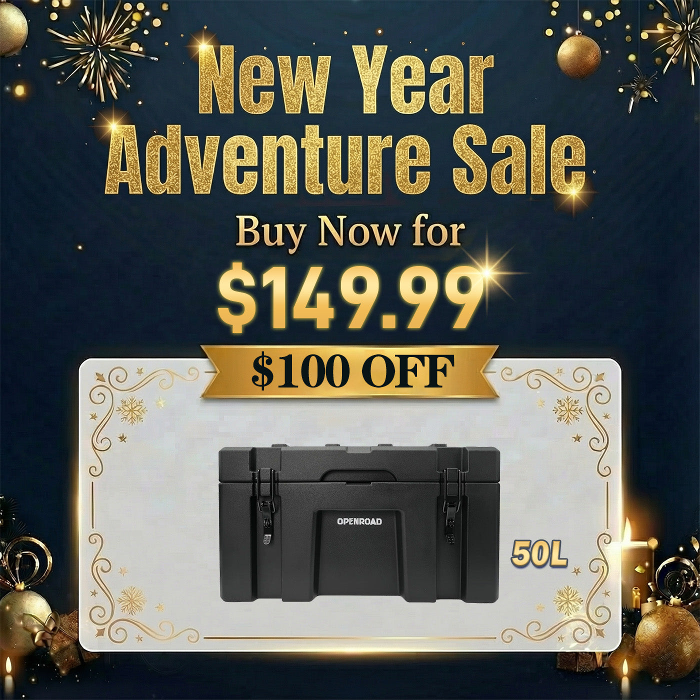 OPENROAD Camping Storage Case – 50L