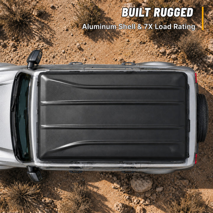 OPENROAD FlowRoof Side-Open Hard Shell Rooftop Tent Openroad4wd