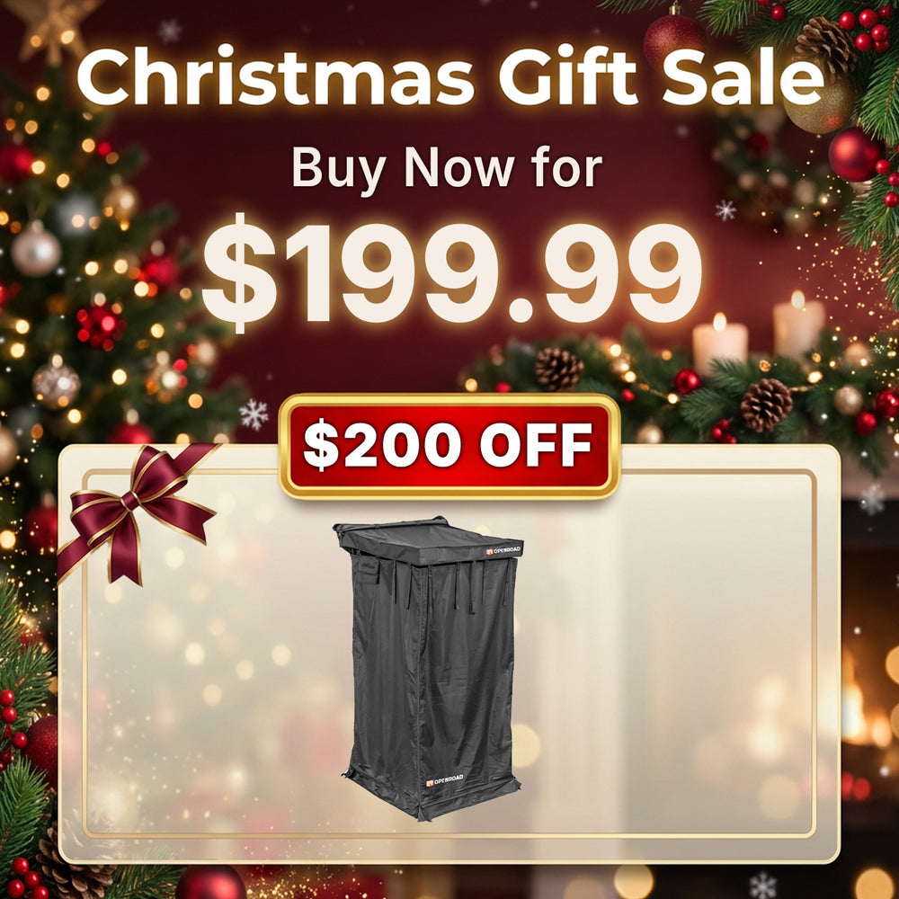 OPENROAD Quick-Open Overland Shower/Privacy Awning V2 Openroad4wd