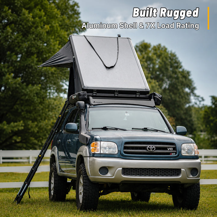 OPENROAD Aluminum Hard Shell Roof Top Tent - EdgeRoof Series