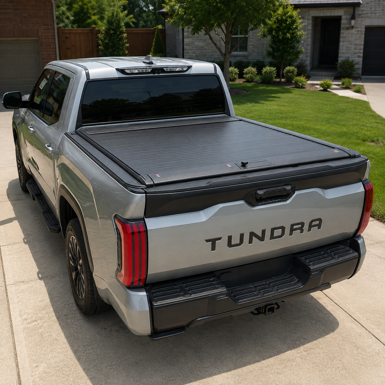 OPENROAD Aluminum Retractable Tonneau Cover for Toyota Tundra (2007-2026) 5.5ft With handle Openroad4wd