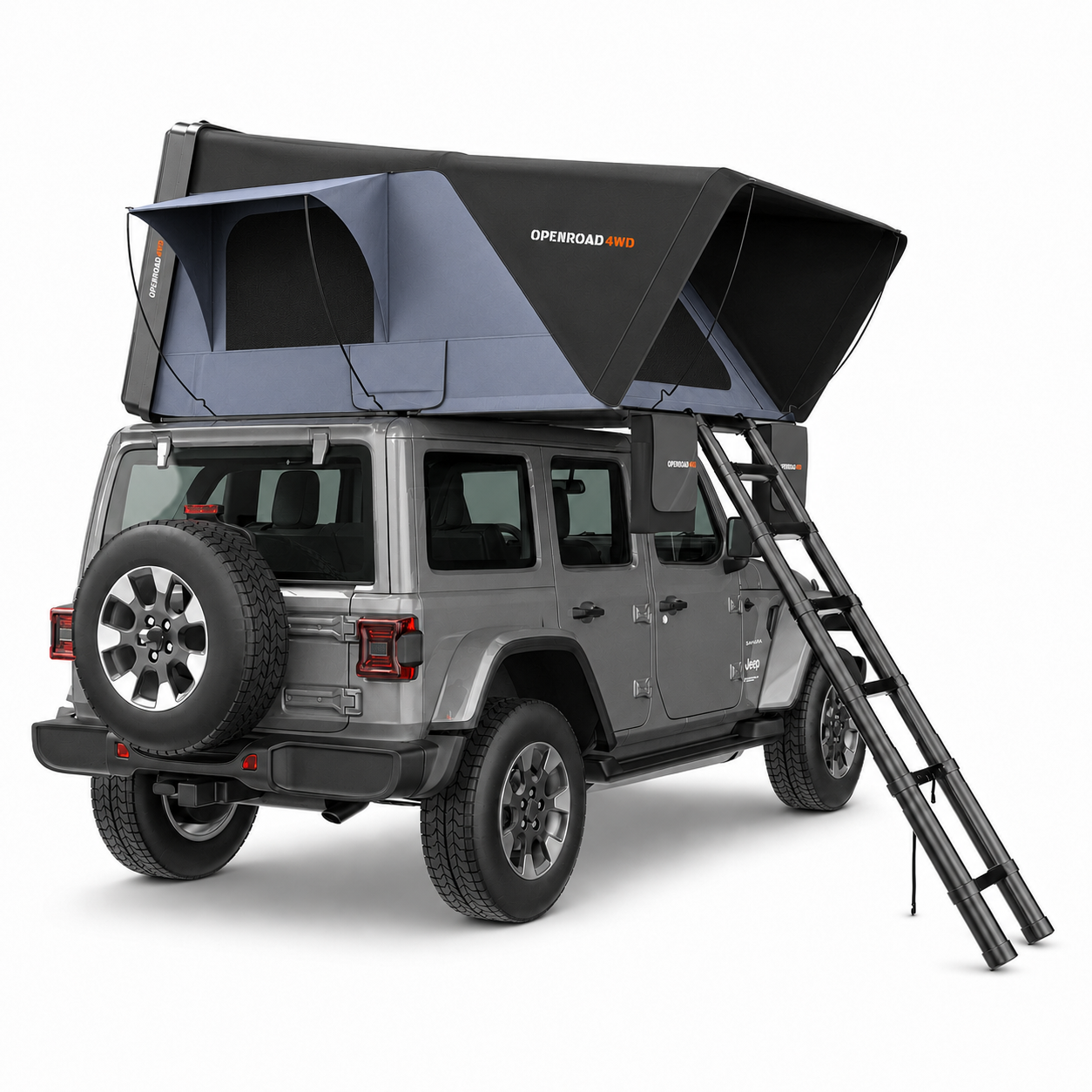 OPENROAD FlowRoof Side-Open Hard Shell Rooftop Tent