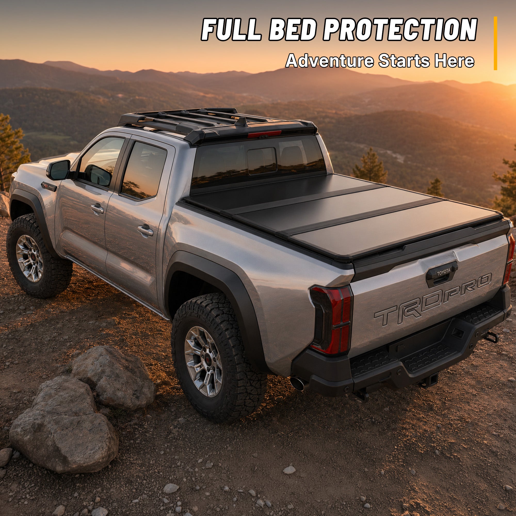 OPENROAD Aluminum folding Tonneau Cover – Openroad4wd