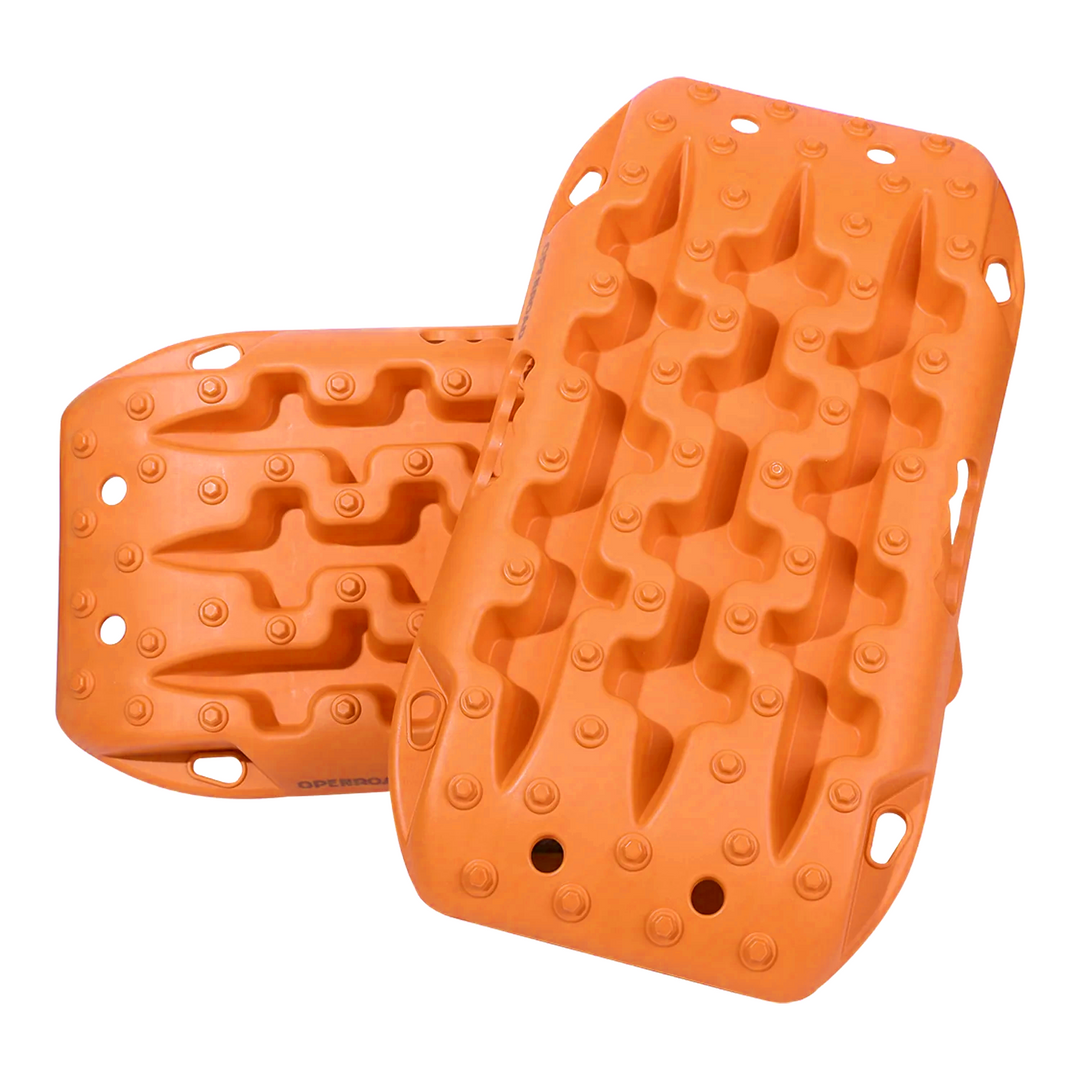 OPENROAD 5 Generation Off-road Recovery Traction Boards (2pcs) Recovery Traction Boards OPENROAD Orange  