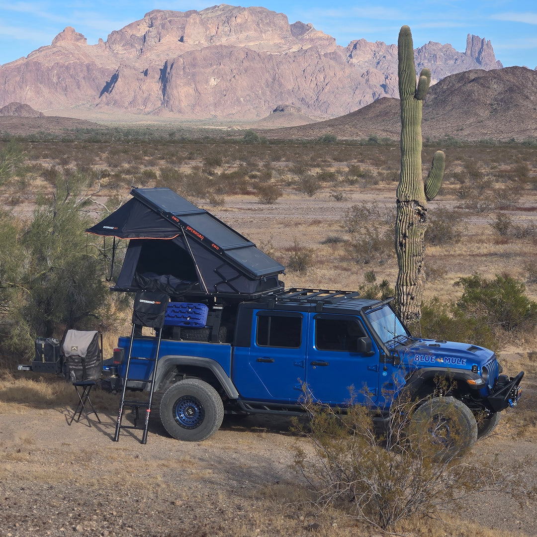 OPENROAD Aluminum Hard Shell Roof Top Tent - PeakRoof Series openroad4wd.com