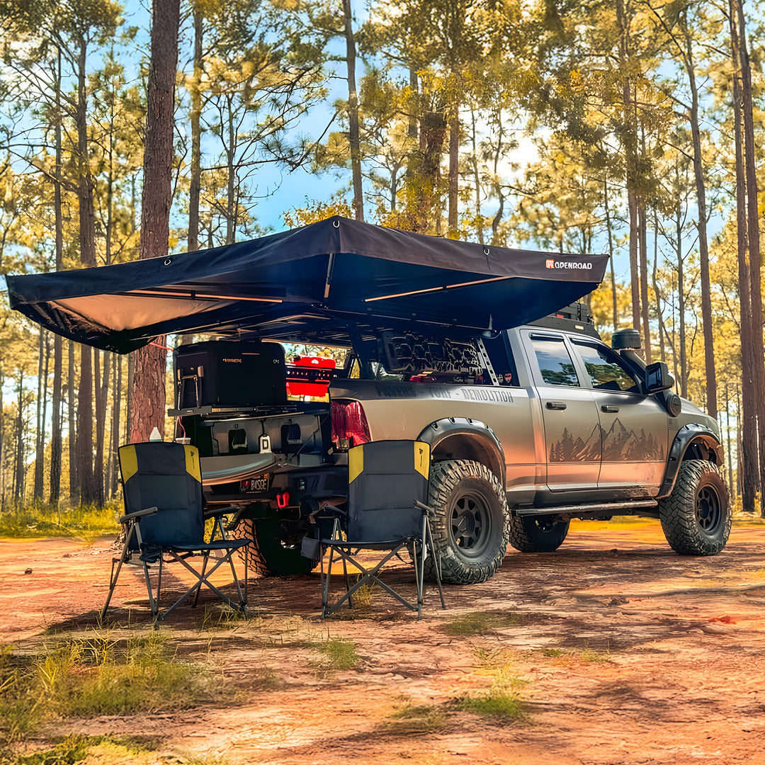 OPENROAD 270 Free Standing Awning for Camping awnings openroad4wd.com