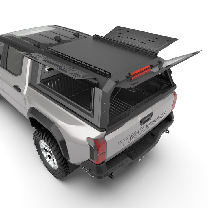 OPENROAD Truck Cap with Full Wing Doors, Extra-Large Storage, and LED Brake Light Openroad4wd