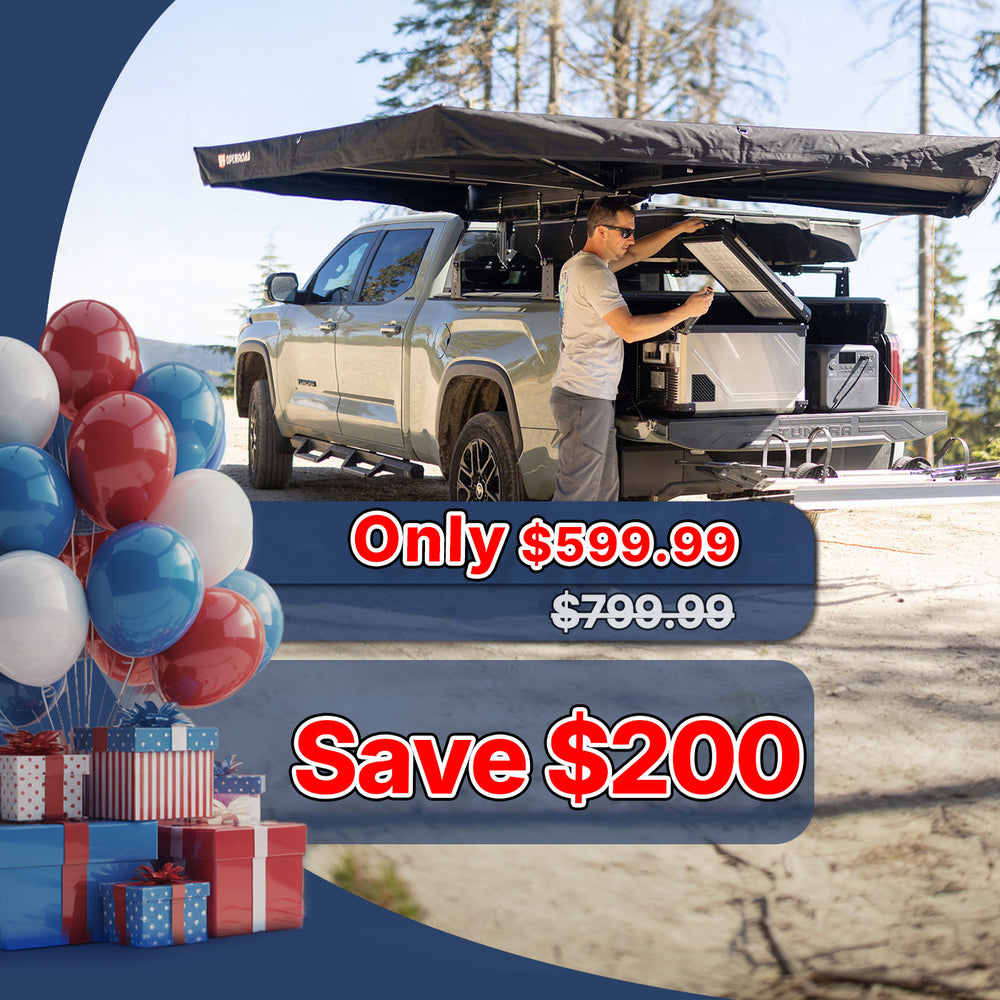 OPENROAD 270 Free Standing Awning for Camping awnings openroad4wd.com
